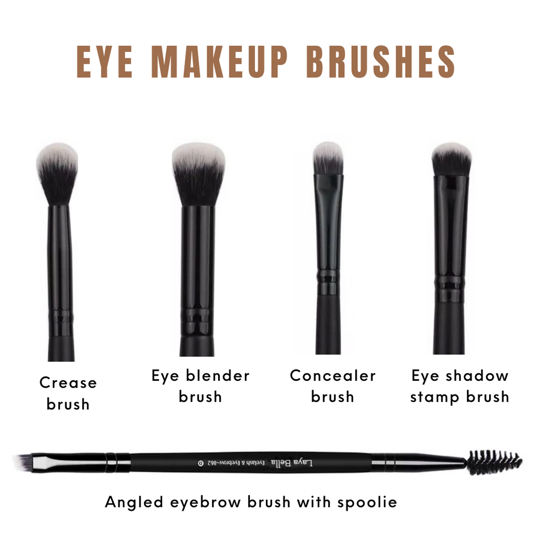 Eye Makeup Brush Set - 5 PCS – Laya Bella